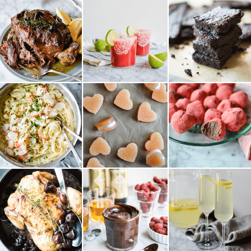 **Gesunde Valentinstags-Zusammenstellung** 2 Valentinstags-Rezeptübersicht: Gesunde Ideen in Bildern