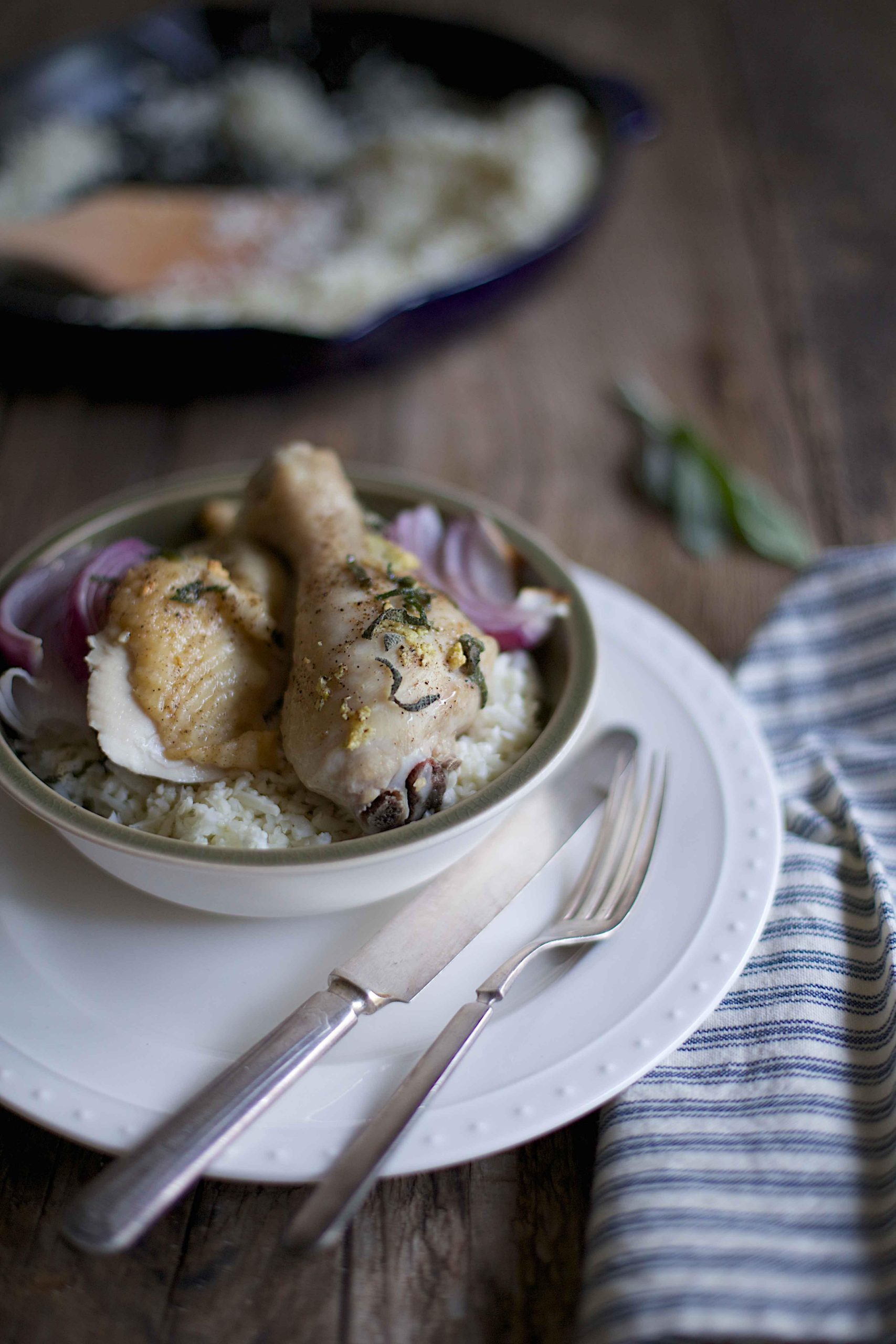 Browned Butter Sage Roasted Chicken