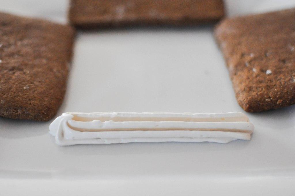 Paleo Lebkuchenhaus 82 Erste Wand des Lebkuchenhauses platzieren