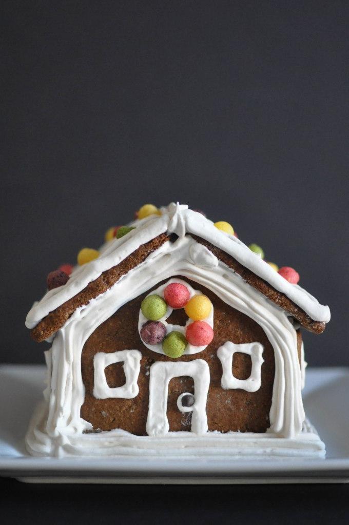 Paleo Lebkuchenhaus 95 Teller mit Glasur für zusätzliche Dekorationen