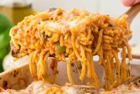 Hearty Vegetarian Spaghetti Bake