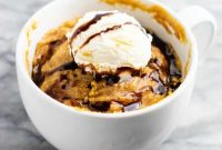 Peanut Butter Mug Cookie Magic