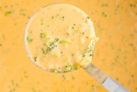 Velvety Broccoli Cheddar Soup