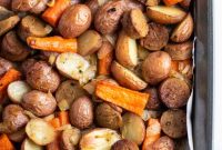 Sheet Pan Vegetarian Kielbasa & Roasted Garden Medley