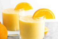 Sunshine Orange Smoothie