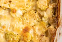 Golden Cheesy Brussels