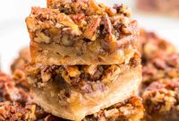 Decadent Pecan Pie Bars