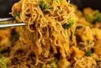 Savory Broccoli Tofu Ramen