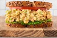 Creamy Dreamy Chickpea Salad Sandwich