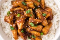 Glazed Teriyaki Tofu