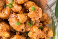 Sticky Teriyaki Cauliflower Bites