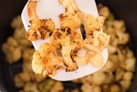 Crispy Air Fryer Frozen Cauliflower