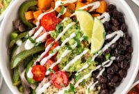 Low-Carb Cauliflower Rice Burrito Bowl