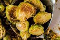 Parmesan Roasted Brussels Sprouts