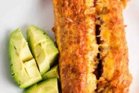 Cheesy Refried Bean Enchiladas