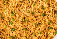 Easy Sesame Garlic Ramen