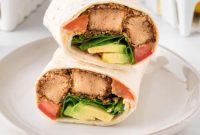 Savory Tofu Wraps