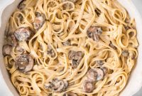 Velvety Mushroom Pasta