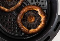 Crispy Air Fryer Portobello Mushrooms