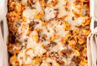 Cheesy Tortellini Bake