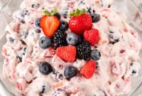 Creamy Cheesecake Fruit Delight