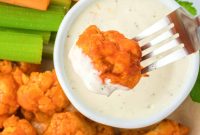 Air Fryer Buffalo Cauliflower Wings