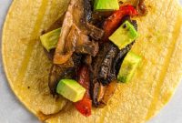 Sizzling Portobello Fajitas