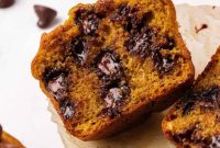 Spiced Pumpkin Chocolate Chip Muffins