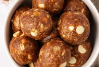 Pumpkin Spice White Chocolate Bliss Balls