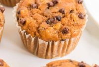 Guilt-Free Pumpkin Chocolate Chip Muffins
