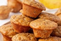 Protein-Rich Banana Muffin Bites