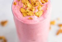 Decadent Strawberry Cheesecake Smoothie