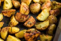 Golden Rosemary Roasted Potatoes