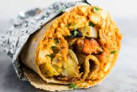 Plant-Based Breakfast Burrito Bliss
