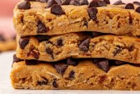 PB & Chocolate Chip Protein Bars