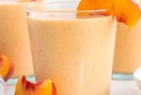 Wholesome Peach Smoothie