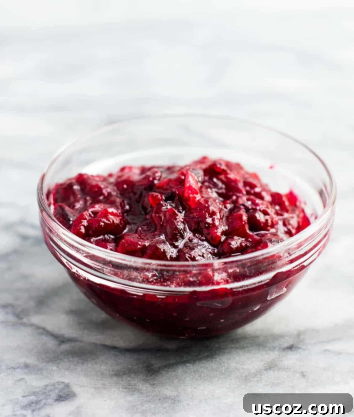 My Plant-Based Thanksgiving Celebration 6 vegetarian thanksgiving menu - Healthy cranberry sauce recipe (vegan). Only 3 ingredients and low sugar. The best cranberry sauce I have ever had! We make this every year. #cranberrysauce #thanksgiving #vegan #vegetarian #healthycranberrysauce #freshcranberries