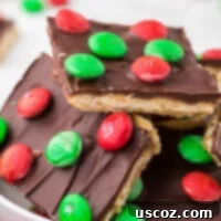 Christmas Cracker Toffee Recipe 18 christmas cracker candy with holiday m&m's