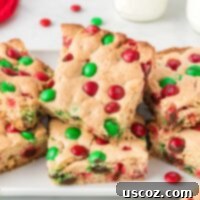 Merry Cookie Bar Magic 18 christmas cookie bars on a plate
