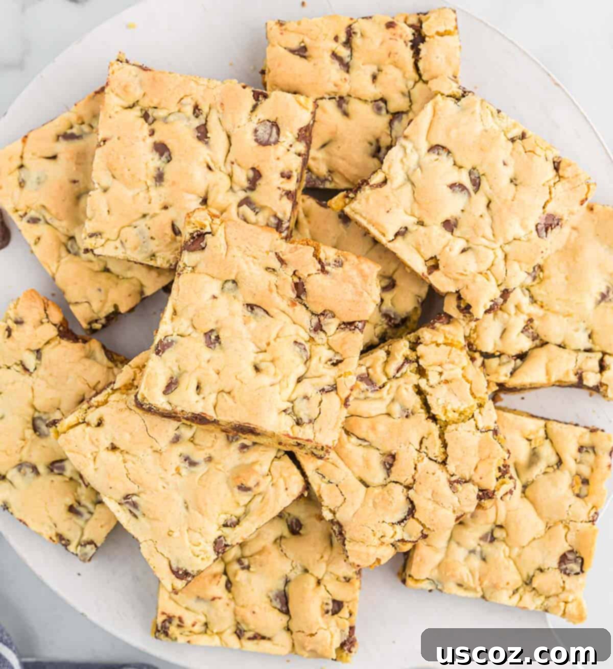 Cake Mix Cookie Squares 3 cake mix cookie bars, a simple 4 ingredient recipe
