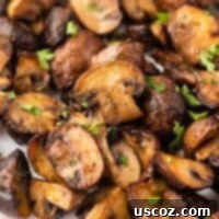 Crispy Air Fryer Mushrooms 14 air fryer mushrooms