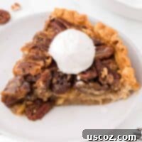 Sweet Maple Pecan Perfection 11 slice of maple pecan pie topped with a scoop of ice cream