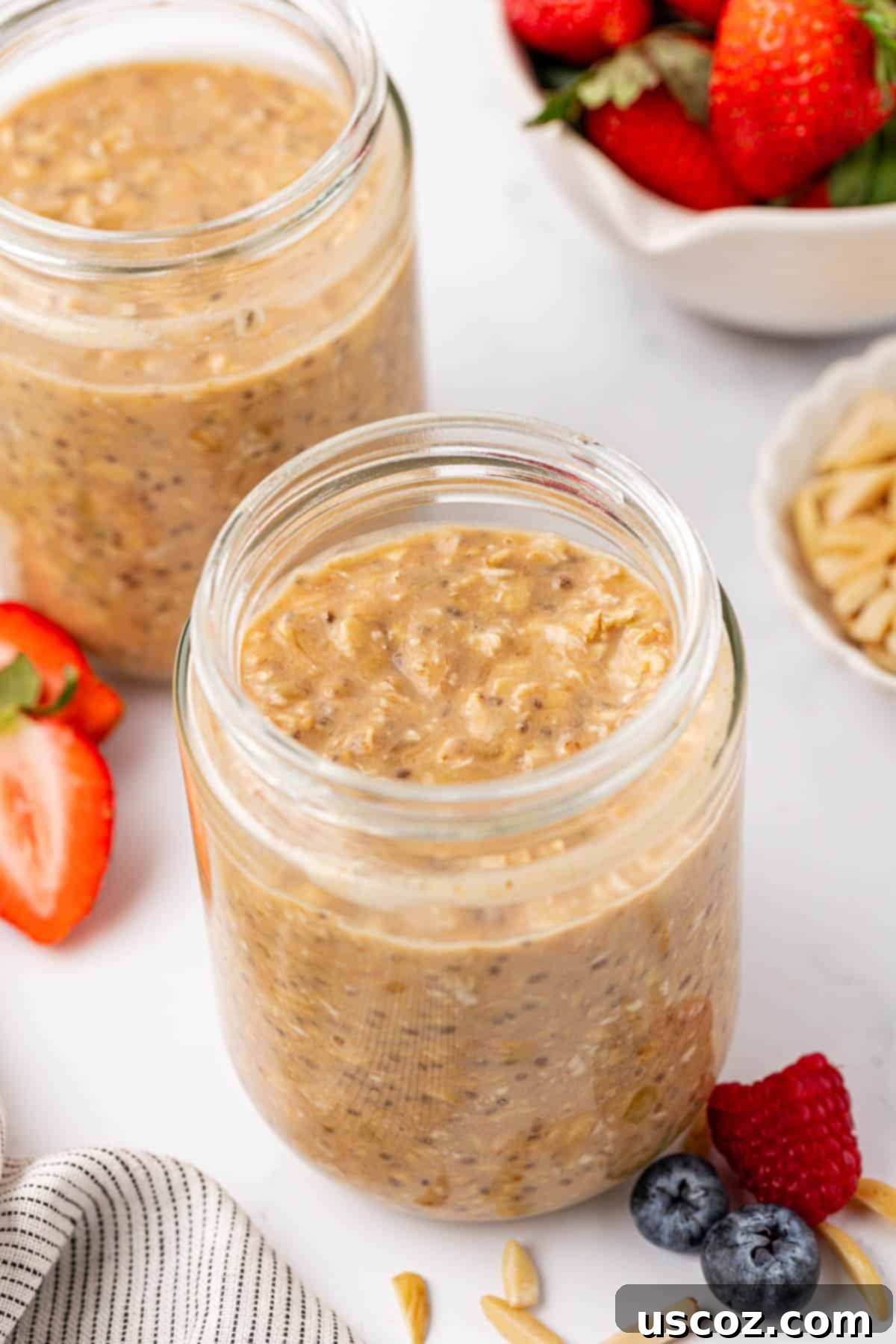 Power-Packed Overnight Oats 13 protein overnight oats