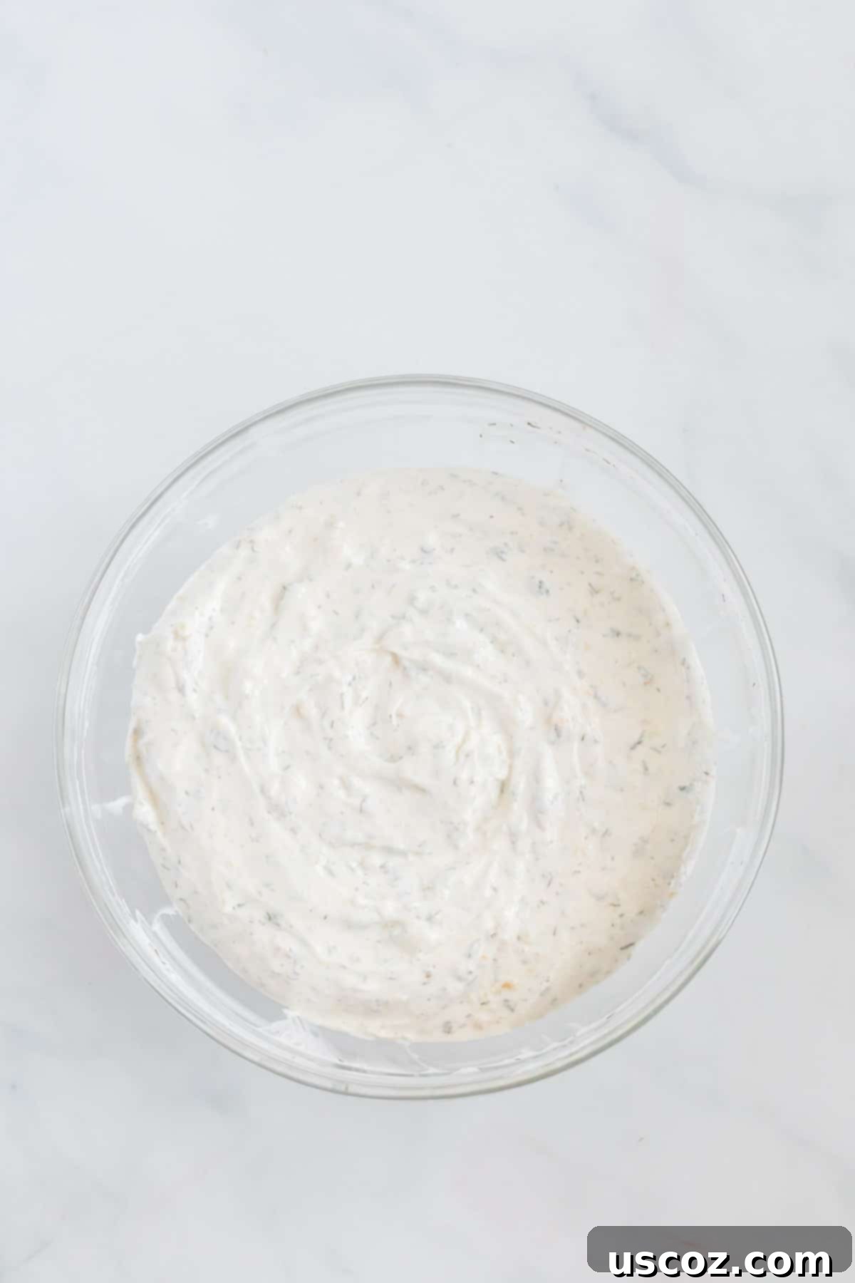 Dip Into Deliciousness 6 sour cream dip mixed together