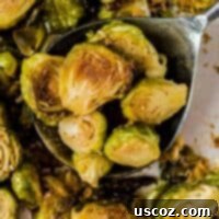 Parmesan Roasted Brussels Sprouts 12 parmesan roasted brussels sprouts