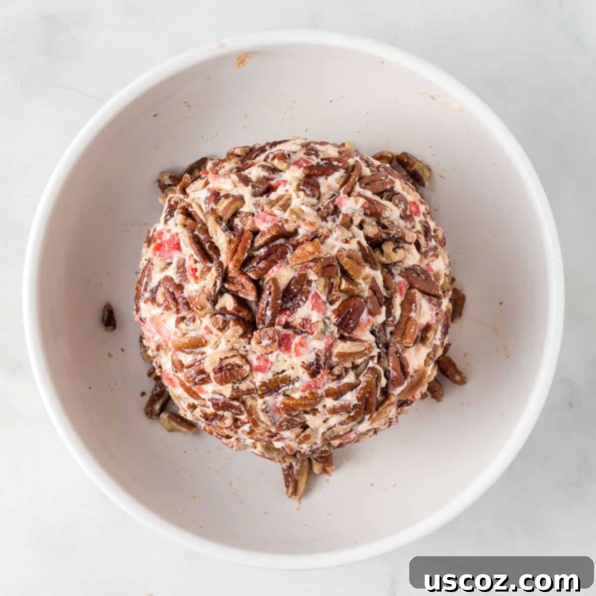Classic Pimento Cheese Ball 12 pimento cheese ball rolled in pecans
