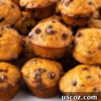 Bite-Sized Pumpkin Delights 20 mini pumpkin muffins with chocolate chips