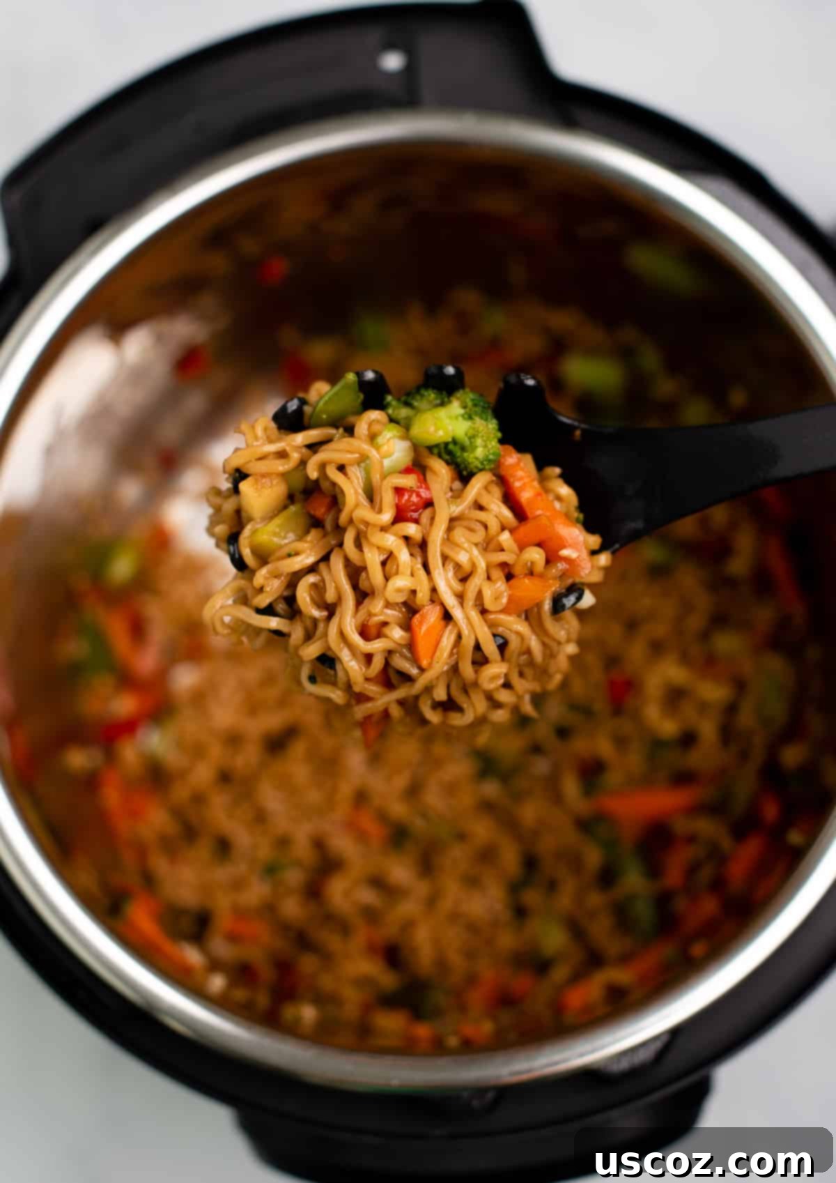 Effortless Instant Pot Stir Fry 8 instant pot stir fry scooped from the pot