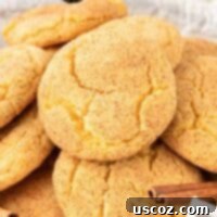 Effortless Cake Mix Snickerdoodles 15 Close-up of freshly baked cake mix snickerdoodles