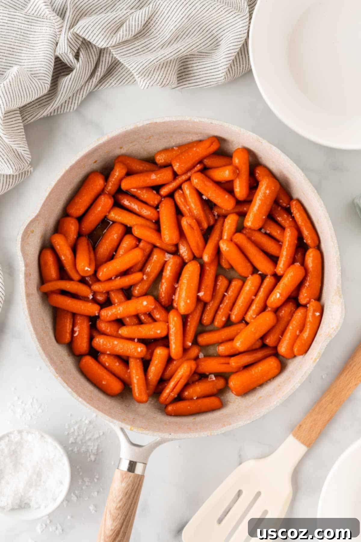 Sweet & Sticky Honey Brown Sugar Carrots 9 honey brown sugar glazed carrots